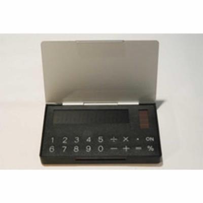 Heim Concept 4 in. X 2.5 in. X 0.5 in. Calculator Business Card Case, Silver