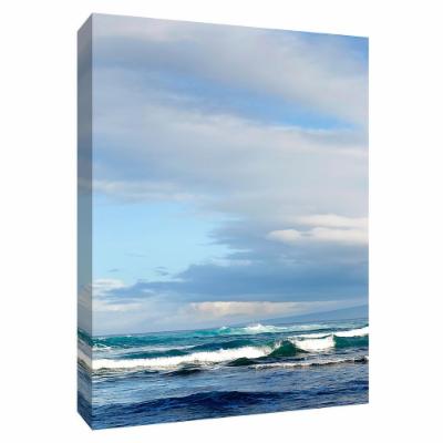 PTM Images 12 in. X 10 in. ''Infinite Blue'' Canvas Wall Art, Multicolored
