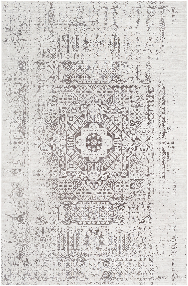 Dantel DTL-2320 6 7  X 9  Area Rug in Silver Gray and Taupe