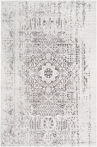 Dantel DTL-2320 7 10  X 10 2  Area Rug in Silver Gray and Taupe