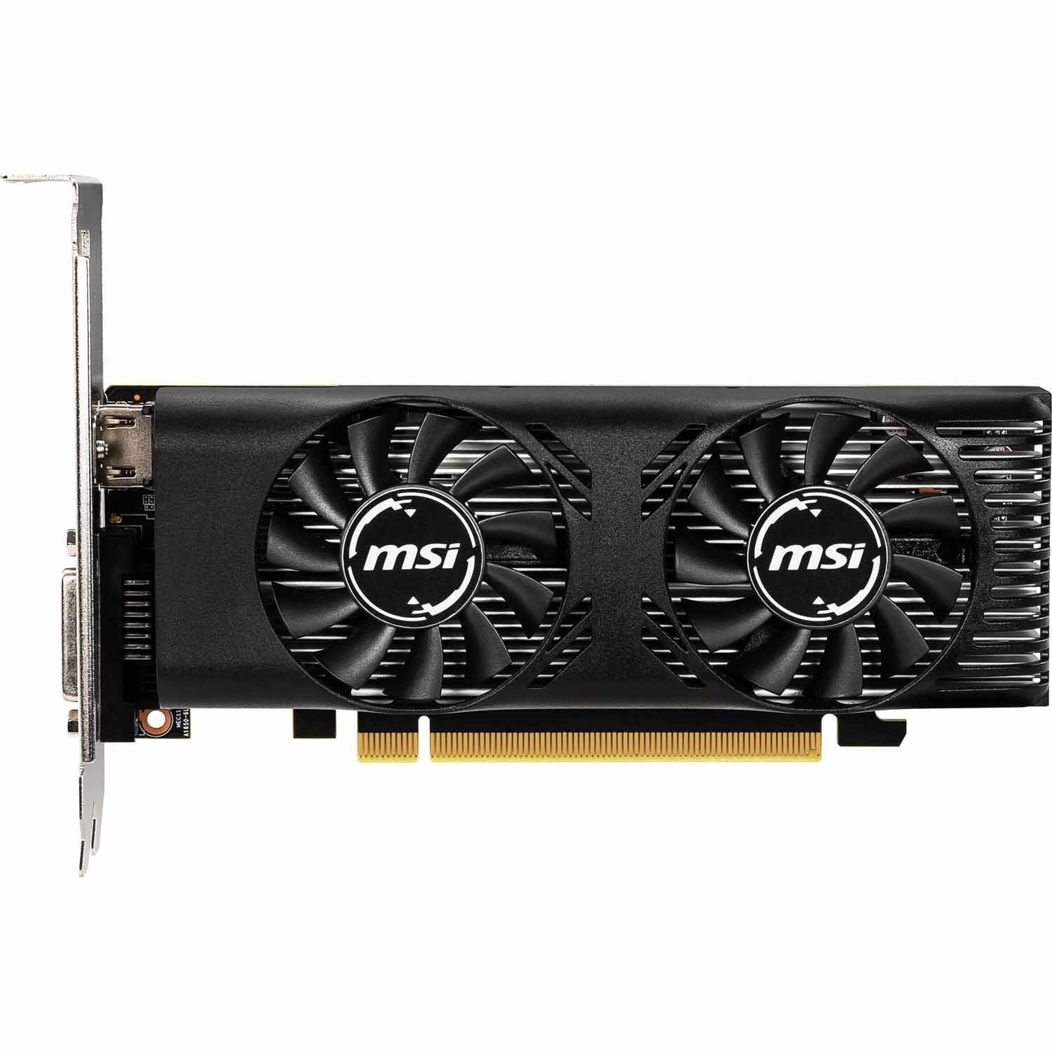MSI GeForce GTX 1650 Video Card GTX 1650 4GT LP OC