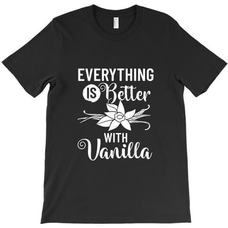 Vanilla Beans Extract Funny Bourbon Ice Cream Paste Powder - Machine Washable H45406 Unisex T-Shirt  up to Size 5XL