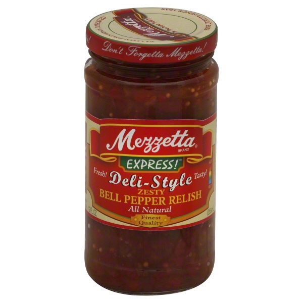 Mezzetta Relish Zsty Bell Pepper 6X355ML