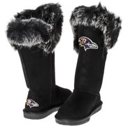 Women's Baltimore Ravens Cuce Black Devoted Boots