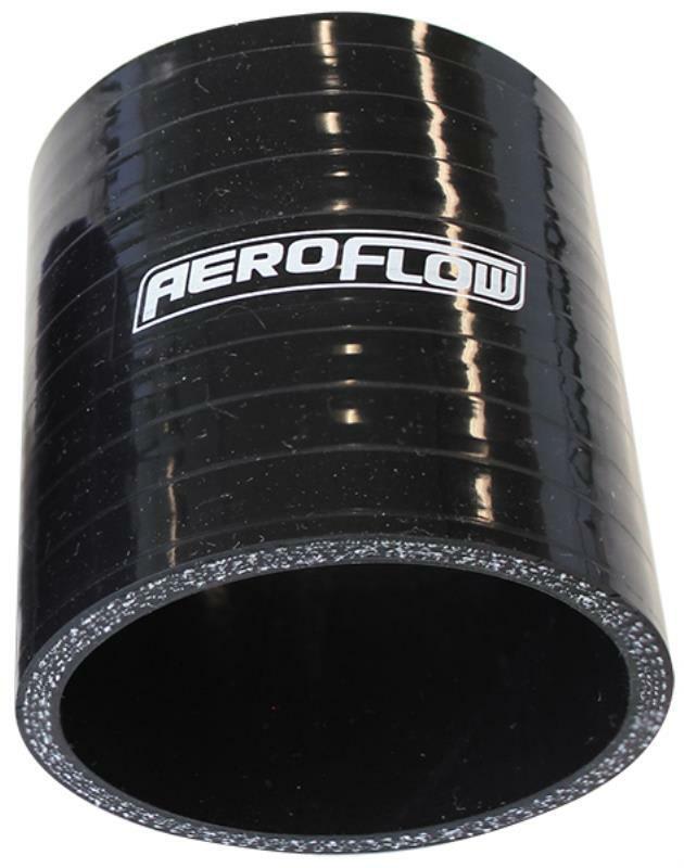 Aeroflow Silicone Hose Str Black I.D 2.25