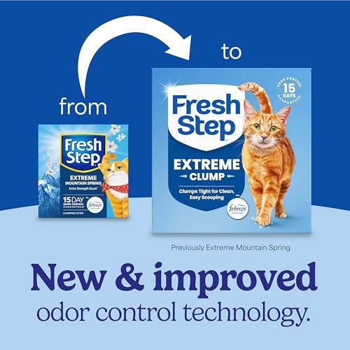 Fresh Step Extreme Clump Multi Cat Clumping Litter with Febreze Freshness  22 Lb thumbnail