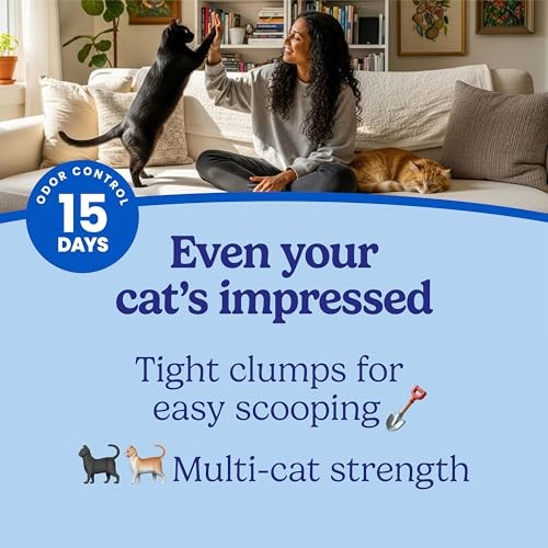 Fresh Step Extreme Clump Multi Cat Clumping Litter with Febreze Freshness  22 Lb thumbnail