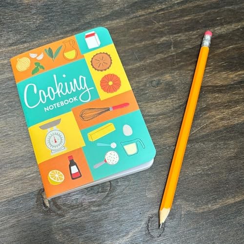 The Unemployed Philosophers Guild Cooking Notebook - Passport Sized Mini Pocket Journal, 3.5