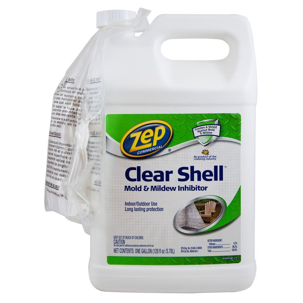 ZEP 128 Oz. Clear Shell Mold and Mildew Inhibitor (Case of 4)