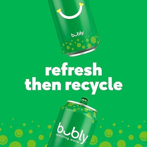 Bubly Sparkling Water, 3 Flavor Variety Pack (Bellini, Strawberry Sunset, Coconut Pineapple), Zero Sugar & Zero Calories, 12 Fl Oz Cans (Pack of 18) thumbnail
