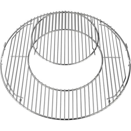 Grill Grates Replacement for Weber 8835  22.5 Inch Charcoal Grills  Kettle  Performer  Master-Touch  Charcoal Smoker  21.5  Gourmet BBQ System Hinged 