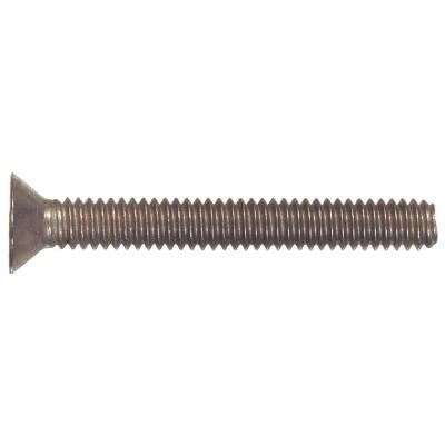 Hillman 1/4 in. -20 X 1-1/4 in. Phillips Flat-Head Machine Screws (15-Pack) thumbnail