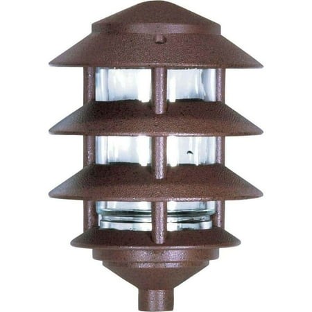 Nuvo Old Bronze Hardwired Water Resistant Path Light with No Bulbs Included