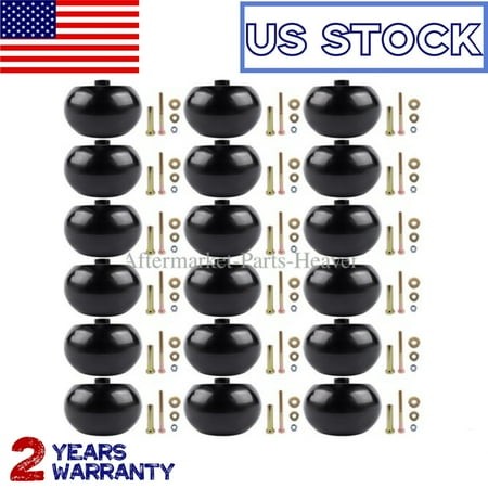 18Pk Anti Scalp Deck Wheel+KIT for Exmark Mower 103-3168 103-7263 103-4051
