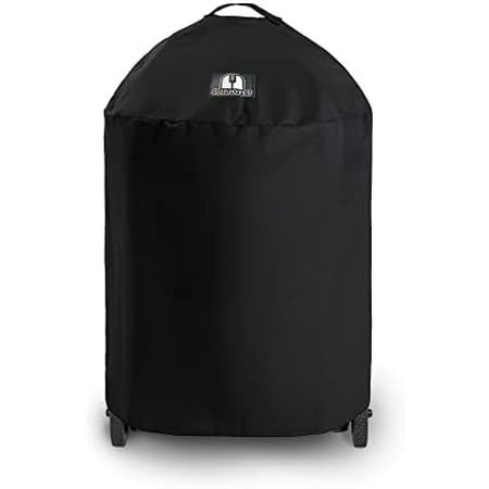 6755 Grill Cover for Char-Griller Akorn Kamado  Heavy Duty Waterproof  Rip-Resistant  Blcak$$Garden & Patio