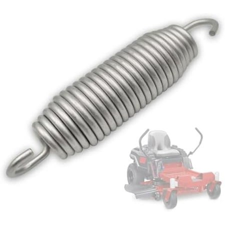 116-6317 Extension Spring with Dacromet Coating – Compatible with Toro Mower Deck Springs 74410  74444 Replaces 116-0133  1-633151  103-3330  E63315