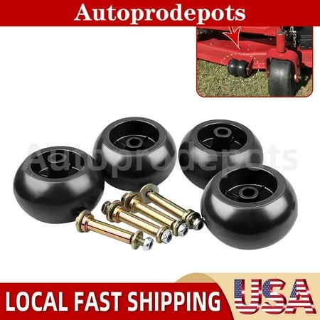 4pk Deck Wheel Fits Exmark 103-3168 103-4051 103-7263 103-7363 109-9011