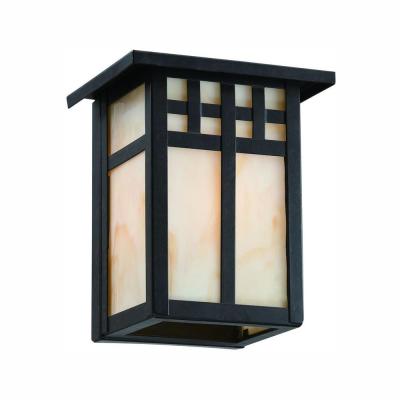 Home Decorators Collection Coleville 1-Light Glendale Bronze Outdoor Wall Lantern Sconce thumbnail