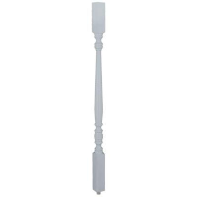 Stair Parts 42 in. X 1-3/4 in. 5105 Primed Square Top Wood Baluster for Stair Remodel thumbnail