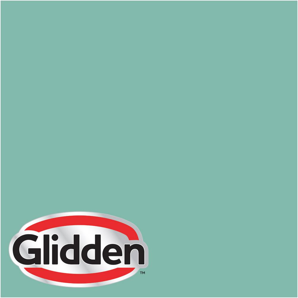 Glidden Premium 1 Gal. #HDGB07 Capri Teal Eggshell Interior Paint with Primer