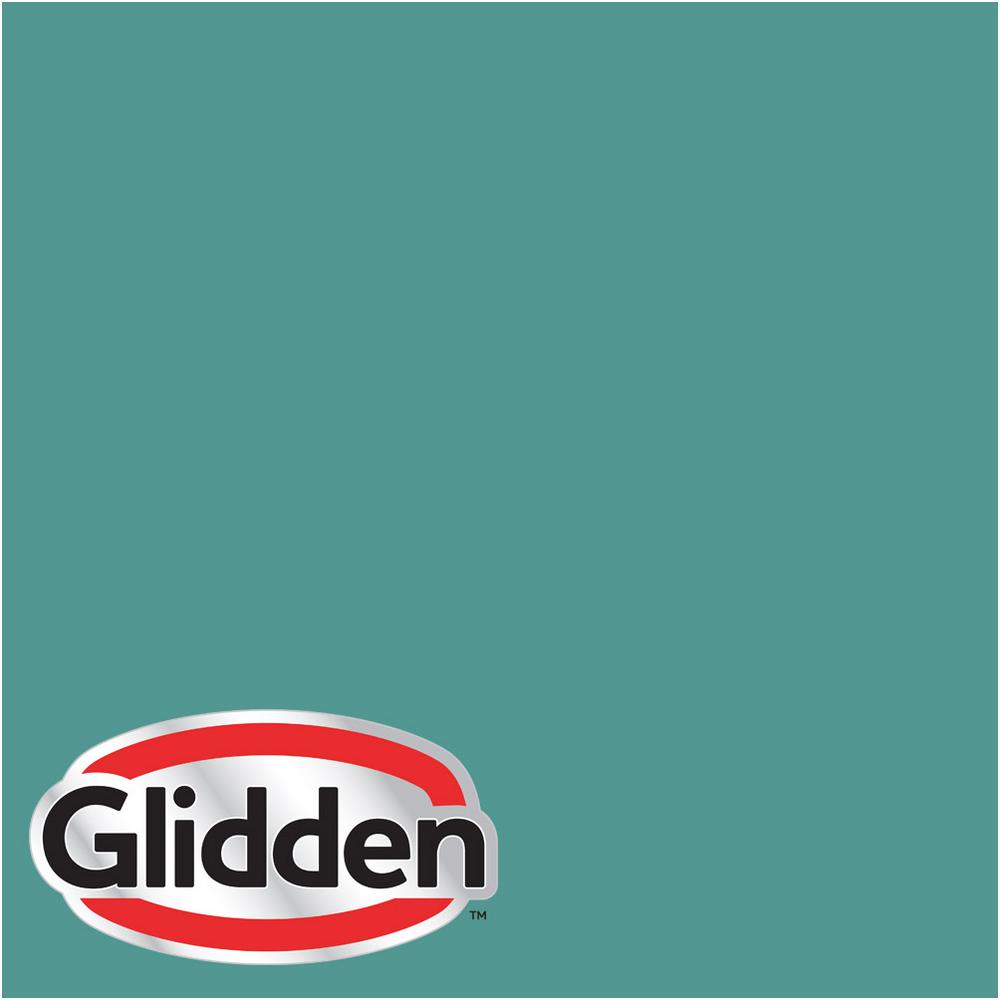 Glidden Premium 1 Gal. #HDGB08 Niagara Reef Jade Eggshell Interior Paint with Primer