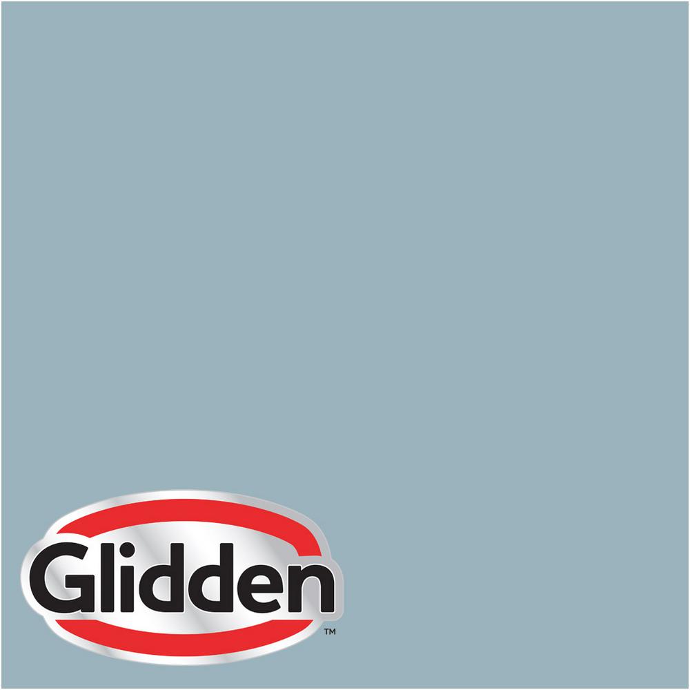 Glidden Premium 1 Gal. #HDGB51U Harper's Blue Eggshell Interior Paint with Primer, Harpers Blue