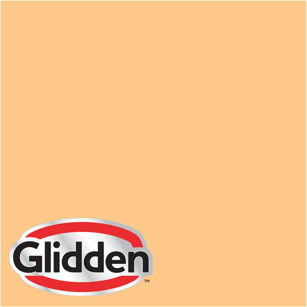 Glidden Premium 5 Gal. #HDGO54U Pale Orange Eggshell Interior Paint with Primer