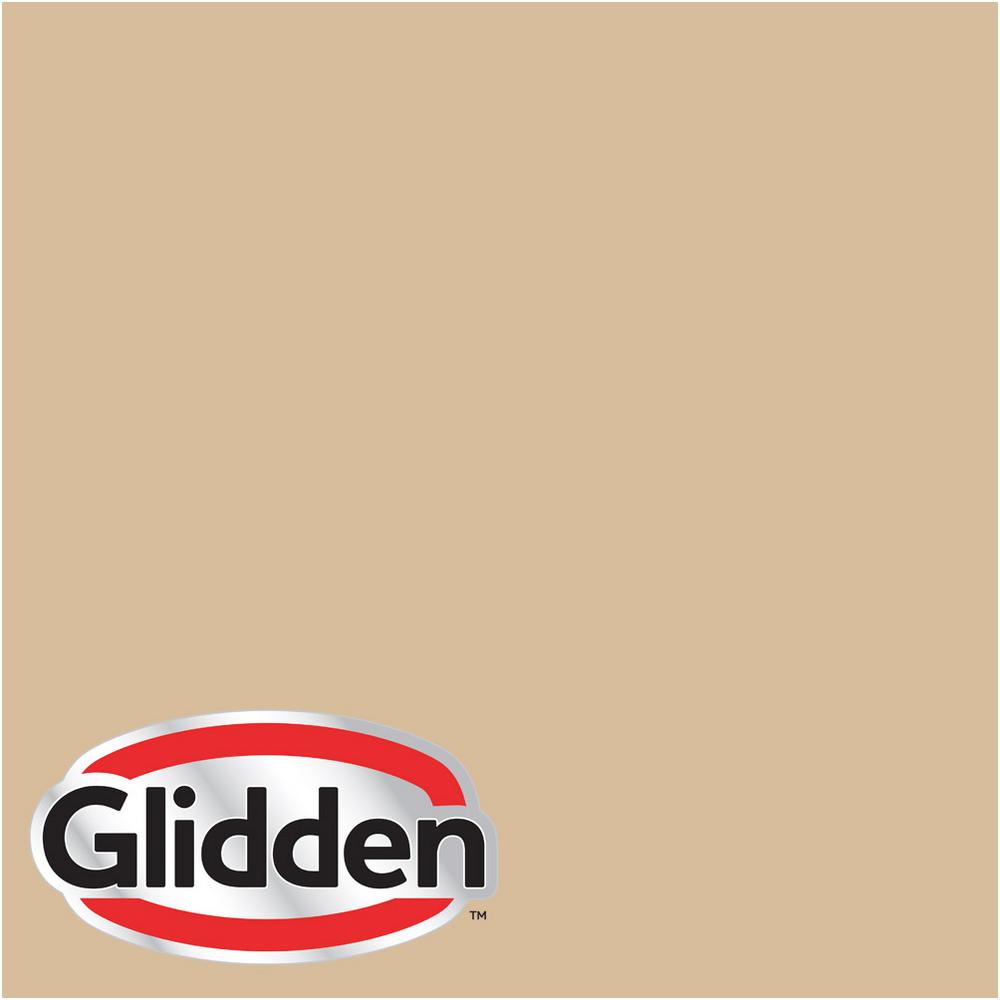 Glidden Premium 5 Gal. #HDGY24U Desert Valley Gold Eggshell Interior Paint with Primer
