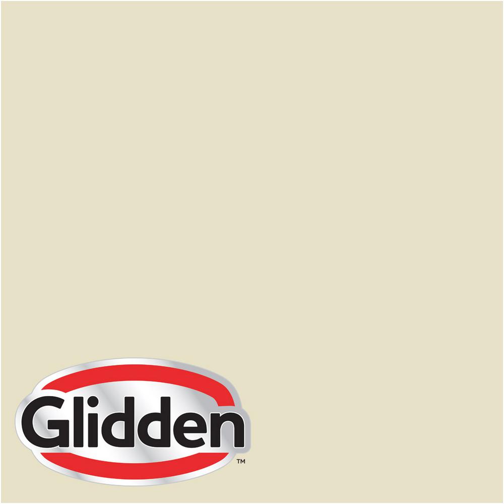 Glidden Premium 5 Gal. #HDGG09 Chardonnay White Eggshell Interior Paint with Primer