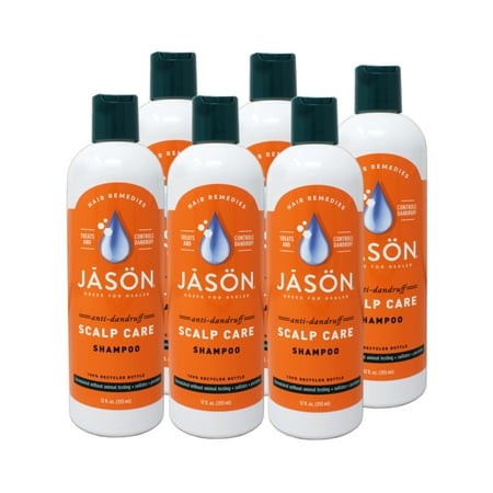 Jason Scalp Care Dandruff Relief Treatment Shampoo  12 FL OZ - 6 Pack
