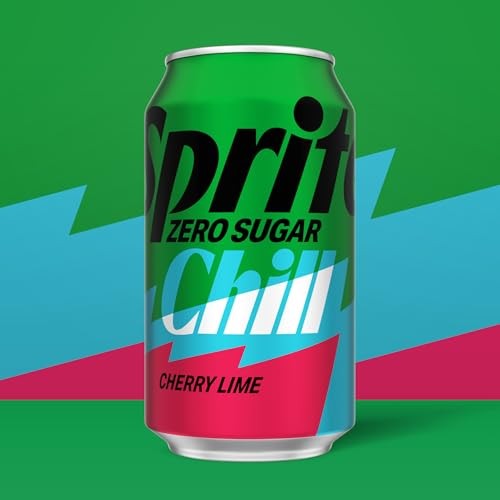 Sprite® Chill Zero Sugar Cherry Lime Natural Flavor Soda Soft Drink Cans, 12 Fl Oz, 12 Pack thumbnail