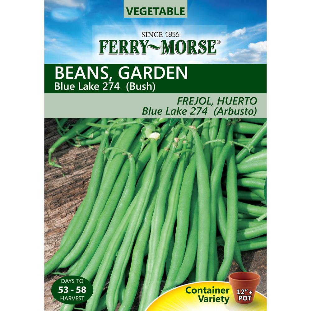 Ferry-Morse Bean Bush Blue Lake 274 Vegetable Seed