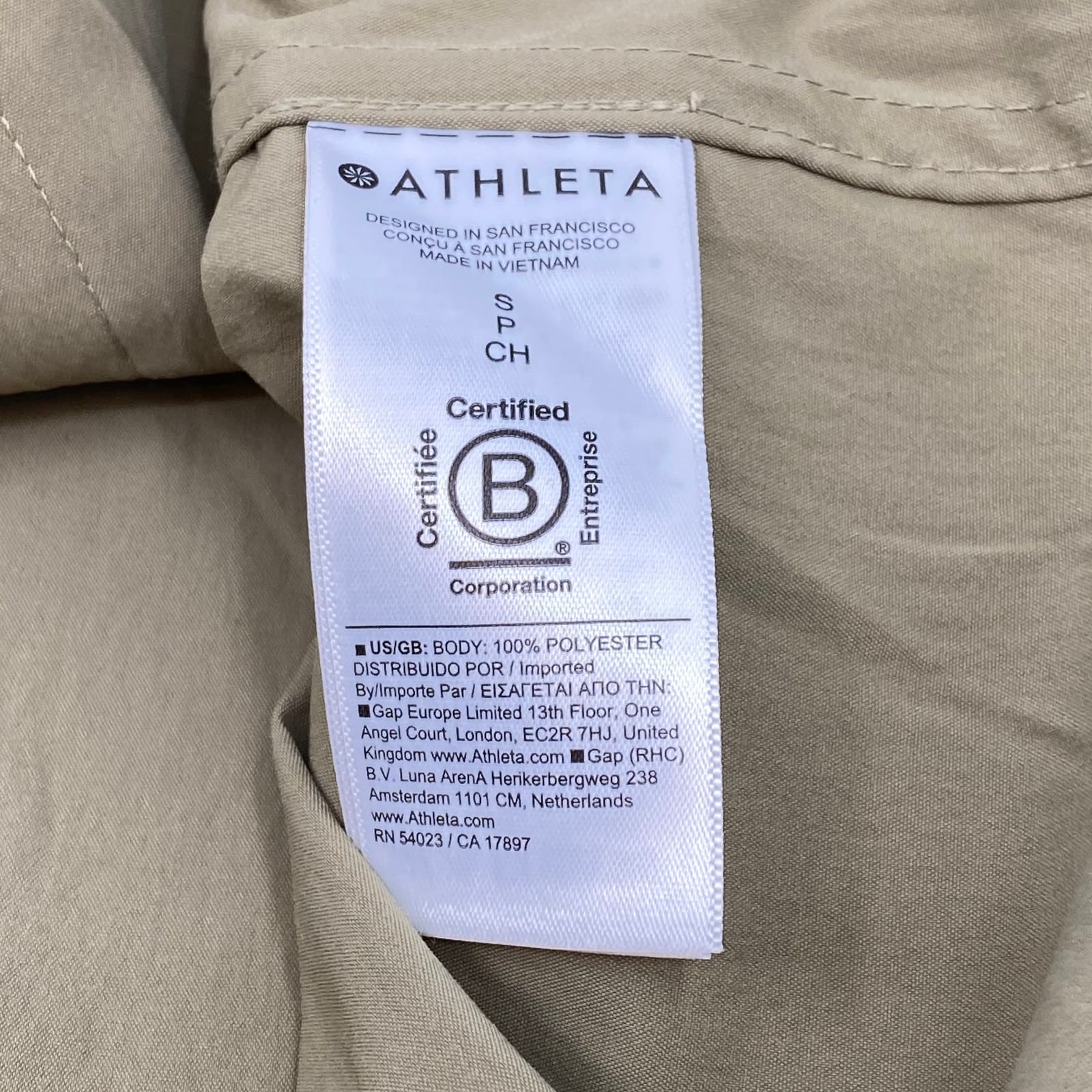 Athleta Green Long Sleeve Button-Down Shirt | Men’s Small Regular thumbnail