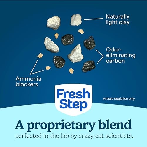 Fresh Step Odor Shield Light Weight Multi Cat Clumping Litter with Febreze Freshness  11.5 Lb thumbnail