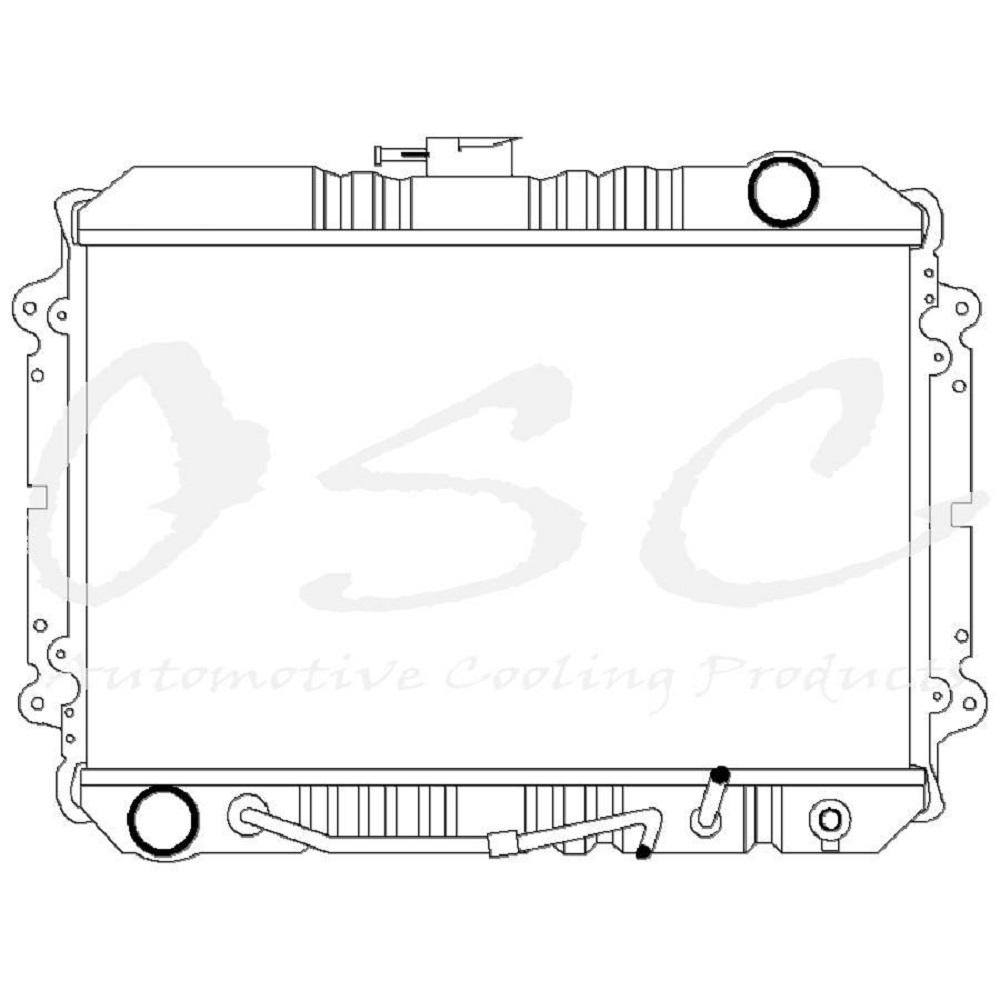 OSC Radiator Fits 1989-1995 Isuzu Pickup Amigo