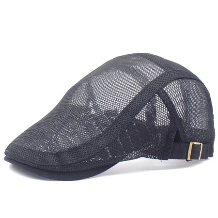 SikaFu Net Eye Breda Hat Summer Male Ladies and Ladies Casual Mill Hat Version Fashion Away Simple Light Board Forward Hat Tide