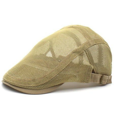 SikaFu Net Eye Breda Hat Summer Male Ladies and Ladies Casual Mill Hat Version Fashion Away Simple Light Board Forward Hat Tide