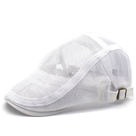 SikaFu Net Eye Breda Hat Summer Male Ladies and Ladies Casual Mill Hat Version Fashion Away Simple Light Board Forward Hat Tide