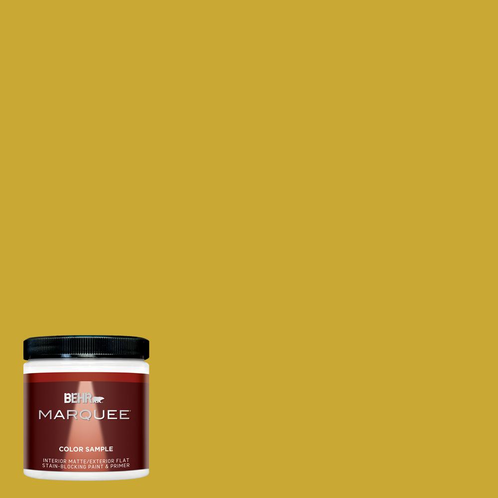 BEHR MARQUEE 8 Oz. #P320-7 Sweet and Sour Matte Interior/Exterior Paint & Primer Sample