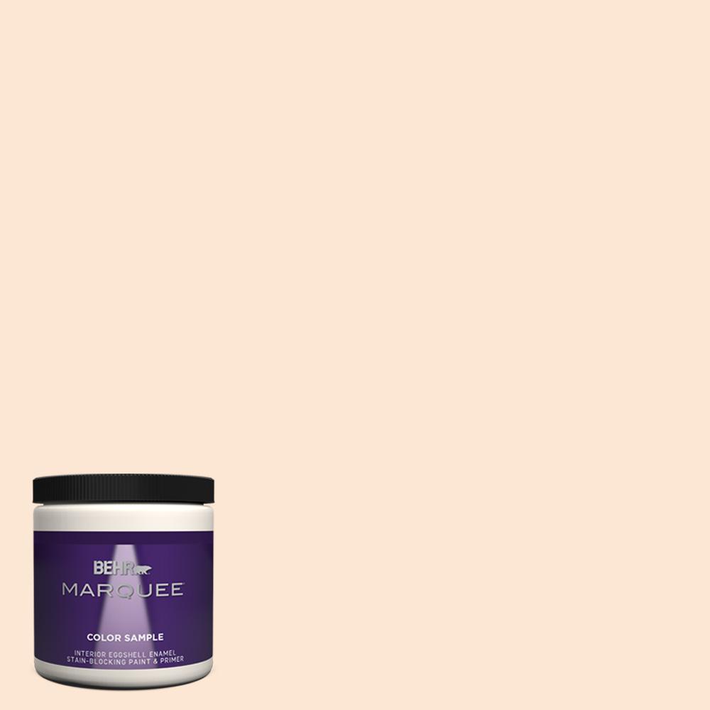 BEHR MARQUEE 8 Oz. #P210-1 Sour Candy Eggshell Enamel Interior Paint & Primer Sample