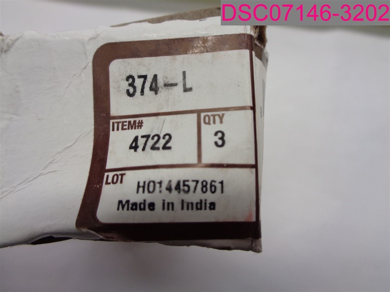QTY=3 Pcs; 5/16