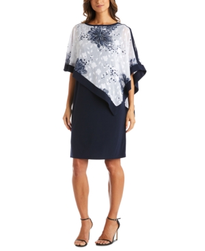 R & M Richards Poncho Dress