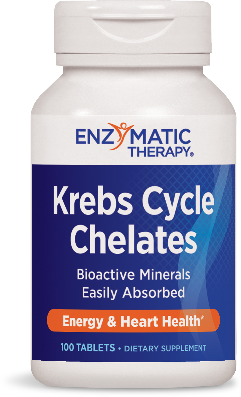 Krebs Cycle Chelates 100 Tabs by Enzymatic Therapy
