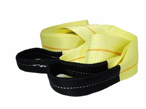 ABN Tow Strap with Reinforced Loops 3in X 30ft Vehicle Recovery Rope 20,000 Lbs