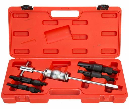 8Milelake Blind Inner Bearing Puller Set 5Pcs Slid Hammer Puller Tool