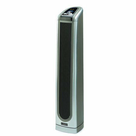 Lasko 5588 Electronic Ceramic Tower Heater with Logic Center Remote Control W