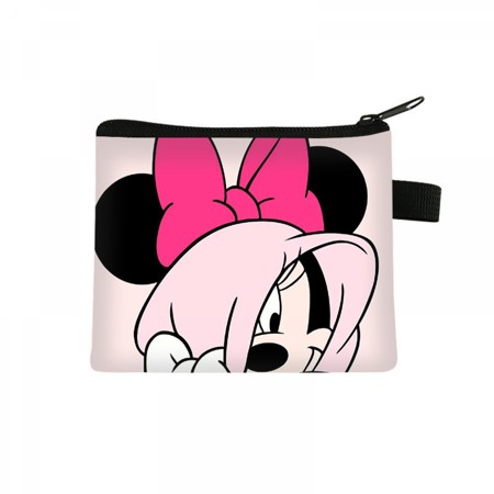 YOSENING Mickey_Mouse Wallet Kawaii Minnie_Mouse Coin Purse Cartoon Children Portable Storage Bag Gifts QQH624-2564