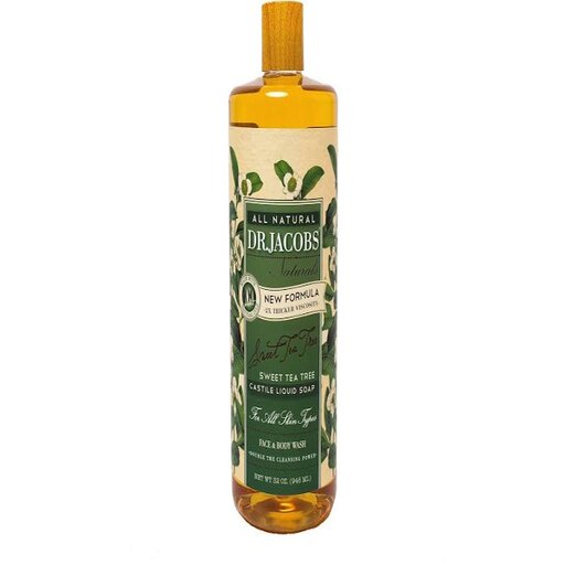 Dr. Jacobs Naturals Face & Body Wash, Sweet Tea Tree 16 Oz