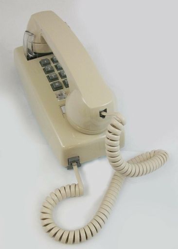 New Cortelco 255444-VBA-27F Wall W/ Flash/Message Ash 2554-27F 048044255536
