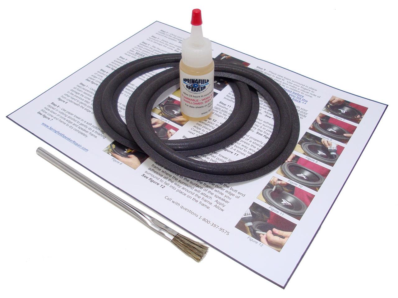 2 Infinity 6.5  36670-5796 Jeep Cherokee Speaker Foam Repair Kit - Doors - 2A65